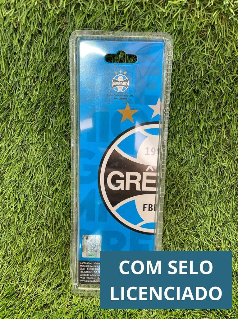 Chaveiro ClipKey do Grêmio + Embalagem de Presente
