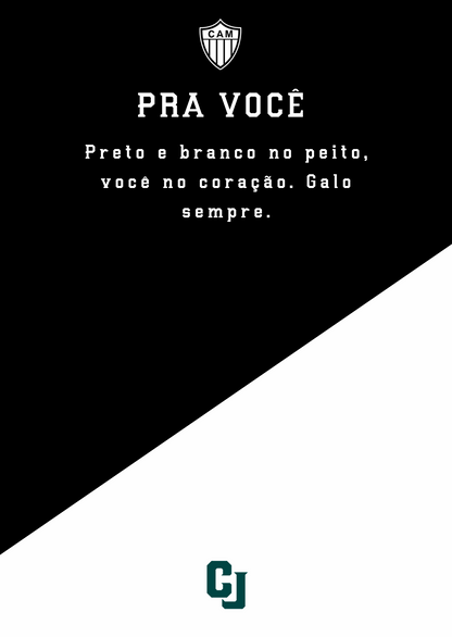 Escapulário Atlético Mineiro (Cartão-Presente)
