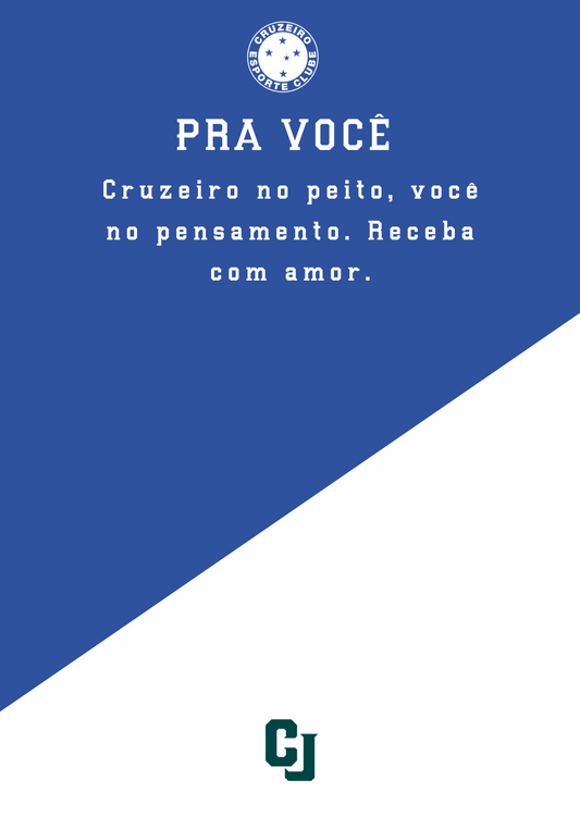 Escapulário Cruzeiro (Cartão-Presente)