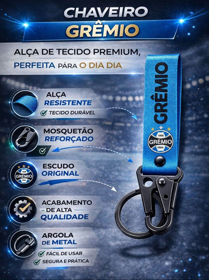 Chaveiro ClipKey Grêmio