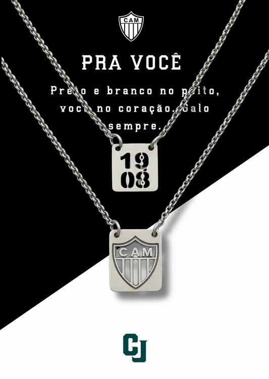 Escapulário Atlético Mineiro (Cartão-Presente)