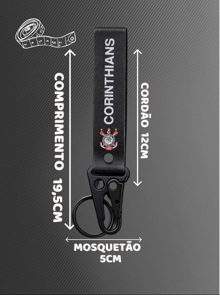 Chaveiro ClipKey Corinthians