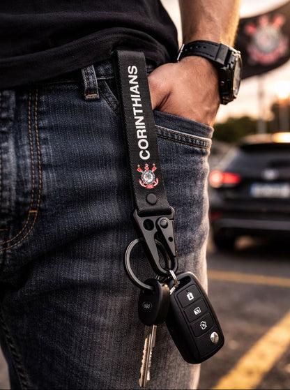 Chaveiro ClipKey Corinthians