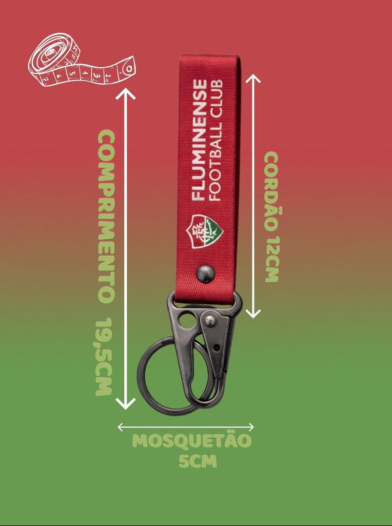Chaveiro ClipKey Fluminense