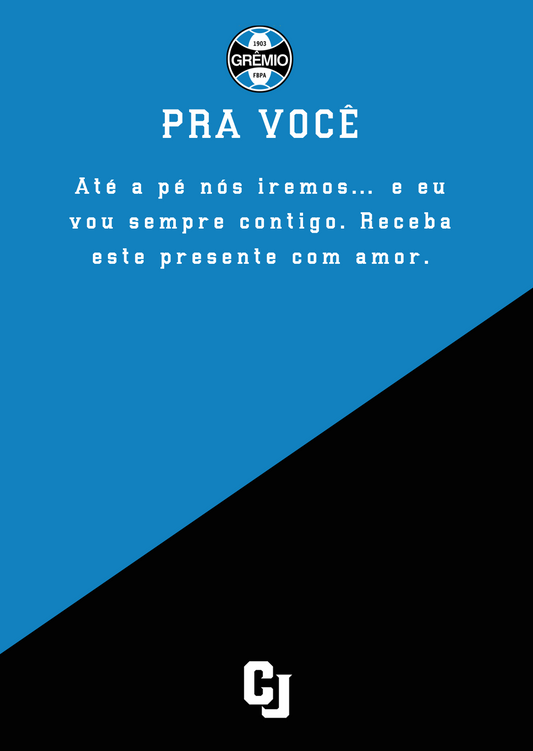 Escapulário Grêmio (Cartão-Presente)