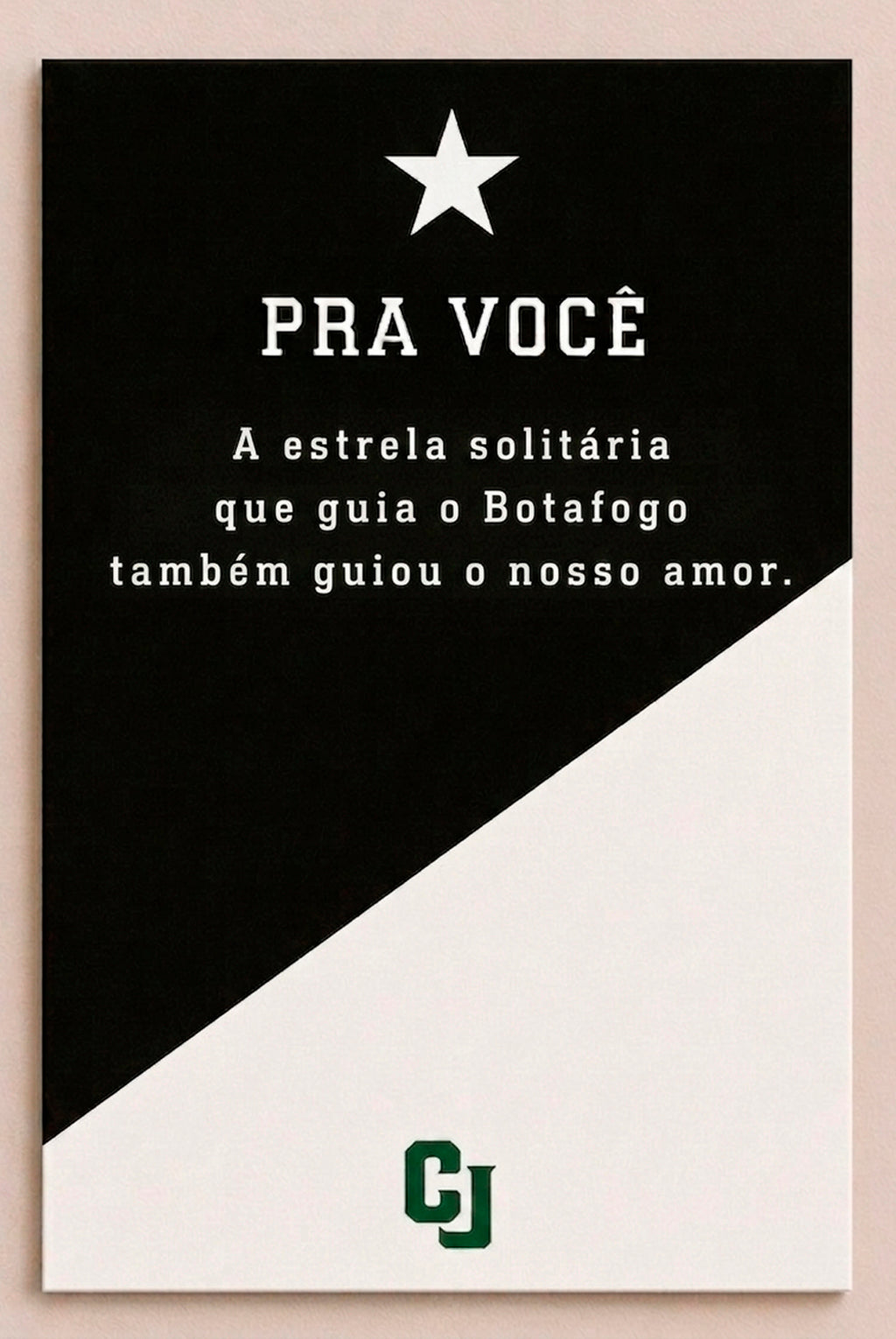 Escapulário Botafogo (Cartão-Presente)