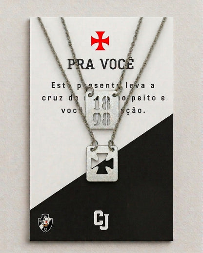 Escapulário do Vasco da Gama + Cartão de Presente — Oficial do Torcedor