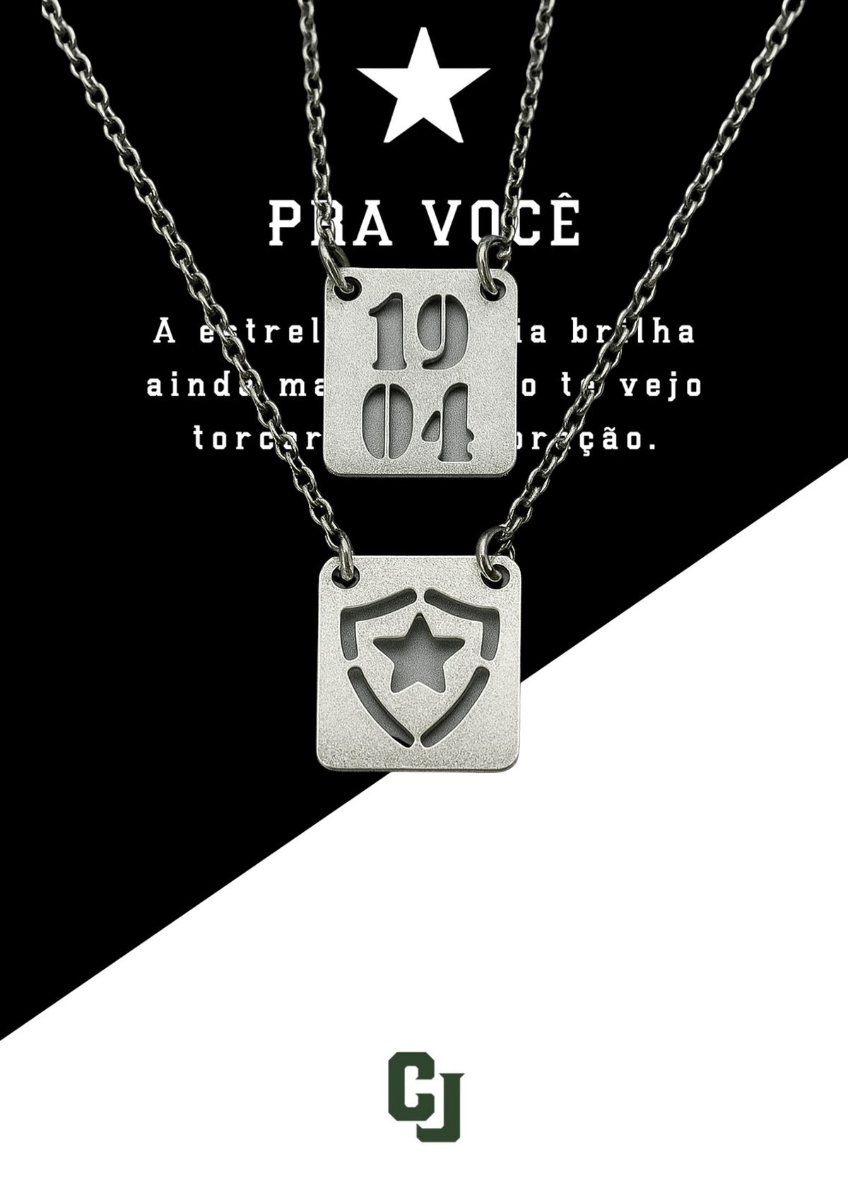 Escapulário do Botafogo + Cartão de Presente